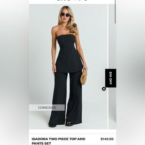 Showpo Black matching set